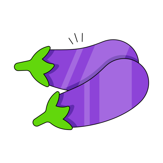 Eggplant, Vegetable, Spice, Brinjal, Food Ingredient illustration