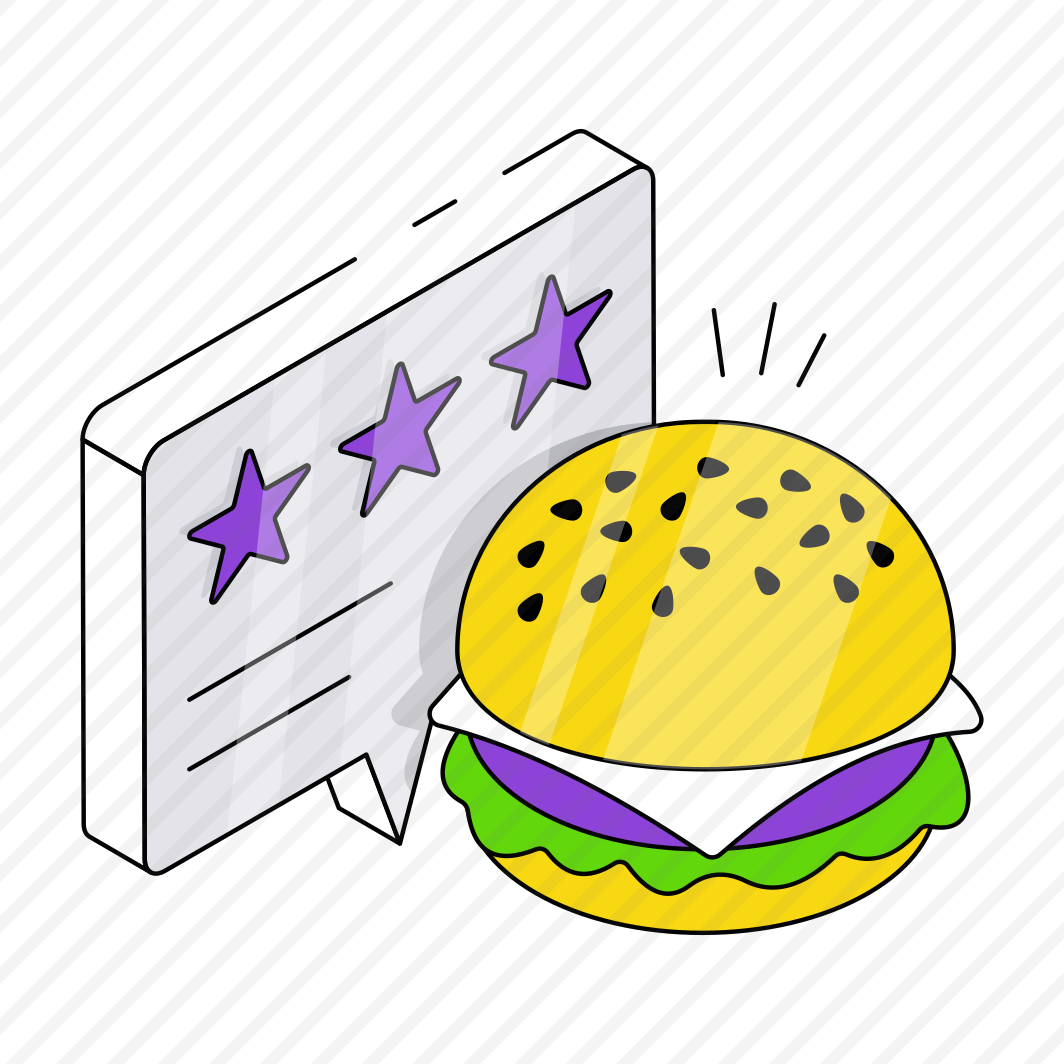 Food Ratings, Food Reviews, Food Feedback, Meal Feedback, Customer Response  preview