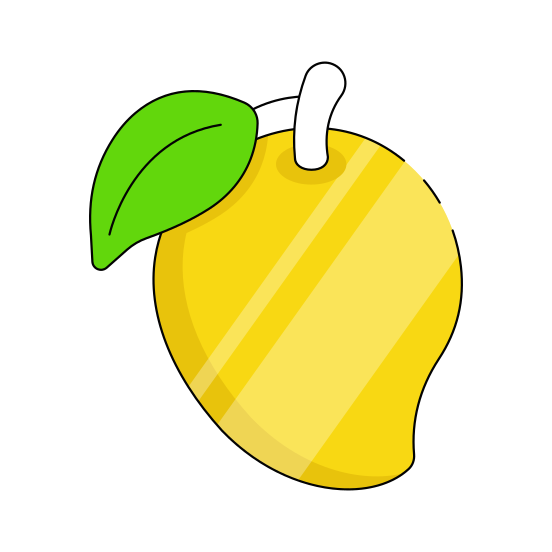 Mango, Fruit, Edible, Nutritious Diet, Healthy Diet,  illustration