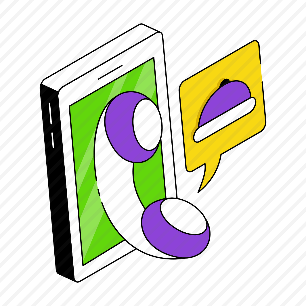 Mobile Food Call, Food Communication, Food Conversation, Phone Chat, Teleconversation  preview