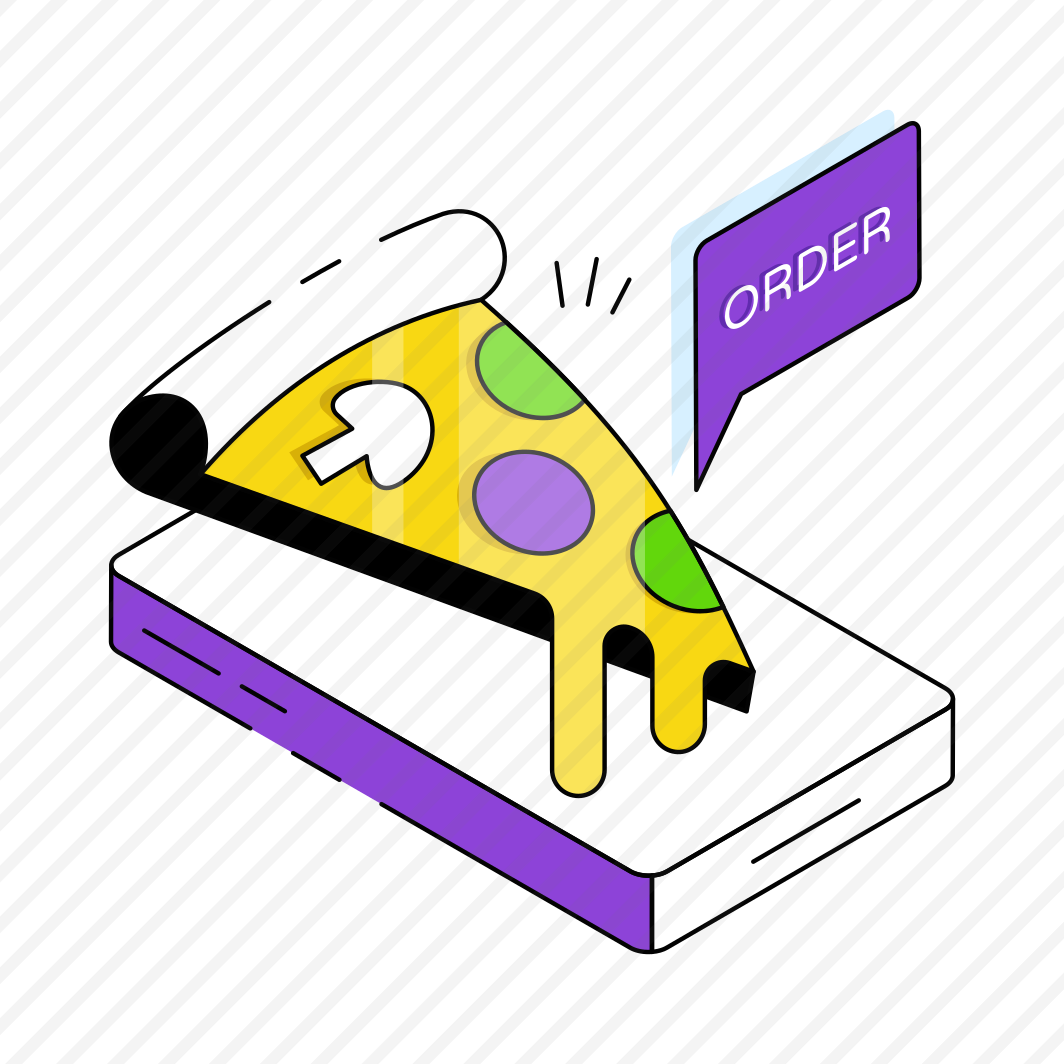 Mobile Food Order, Mobile Pizza Order, Food App, Meal App, Mobile Food Application  preview