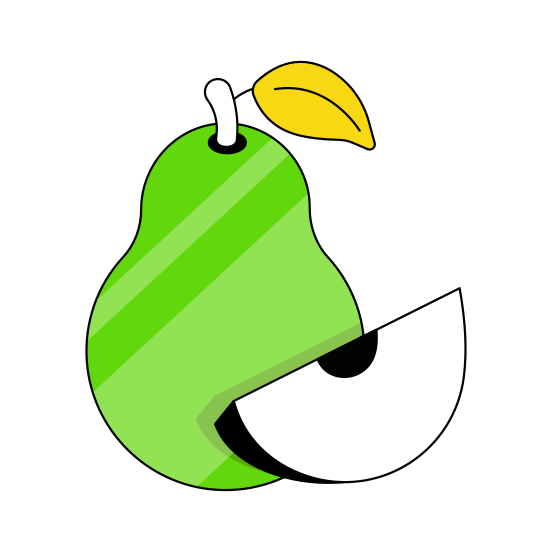 Pear, Fruit, Edible, Nutritious Meal, Healthy Diet illustration