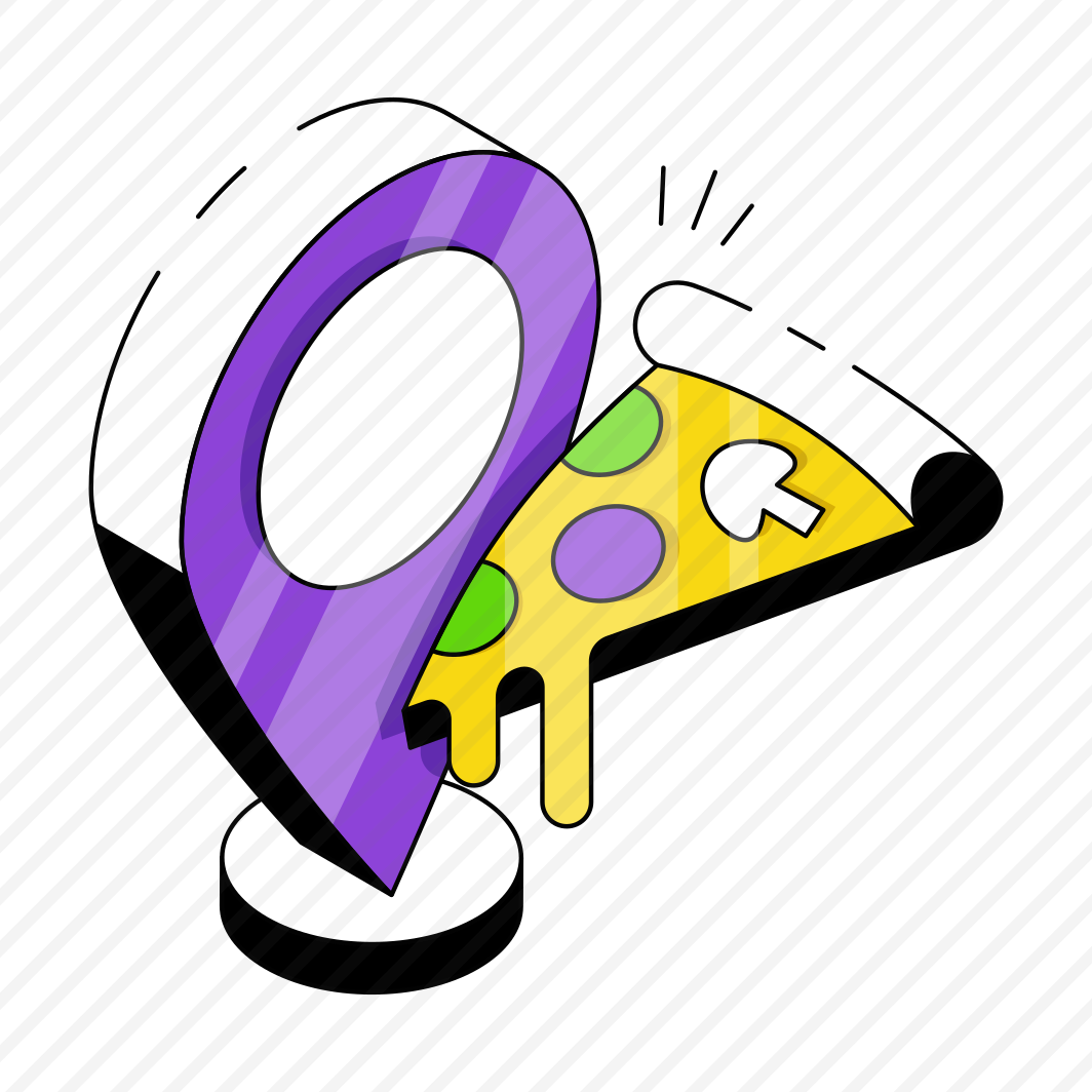 Pizza Location, Direction, Gps, Navigation, Food Location  preview