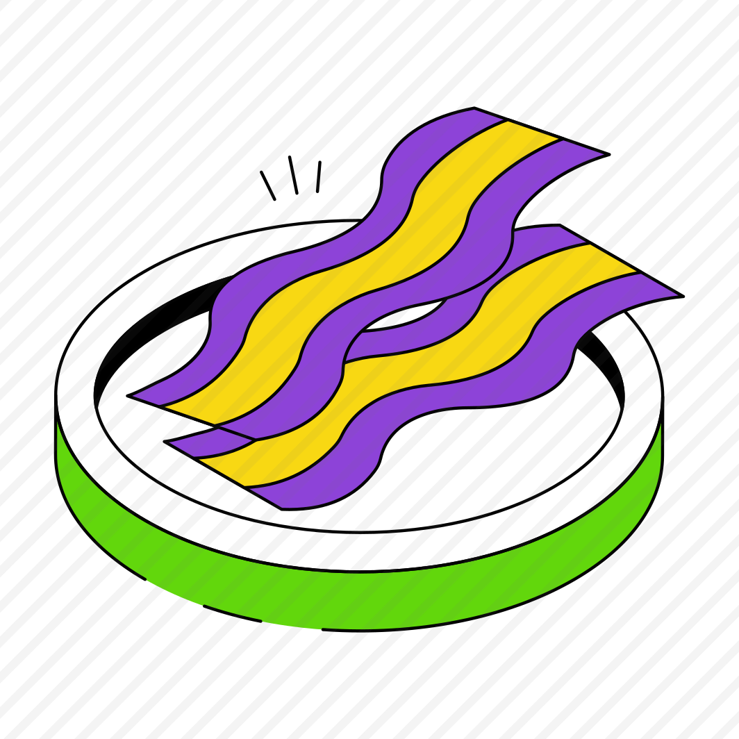 Raw Meat, Bacon, Beef Strips, Healthy Food, Healthy Meal preview