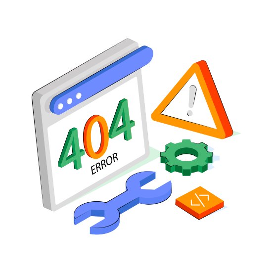 Error , Page Error, Blocked Website, Web Error, Http Error,  illustration