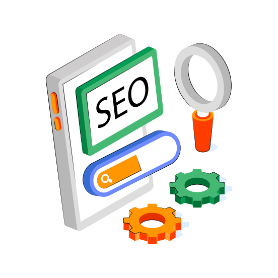 Mobile Seo, Search Engine Optimization, Seo Analysis, Seo Exploration, Find Seo  illustration