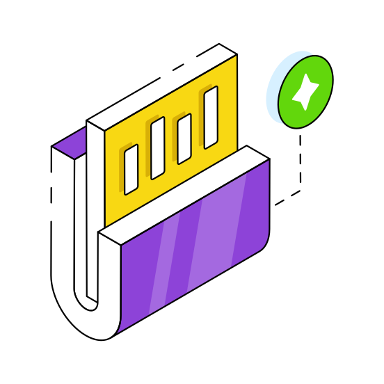 Business Folder, Document, Doc, Archive, Binder  illustration