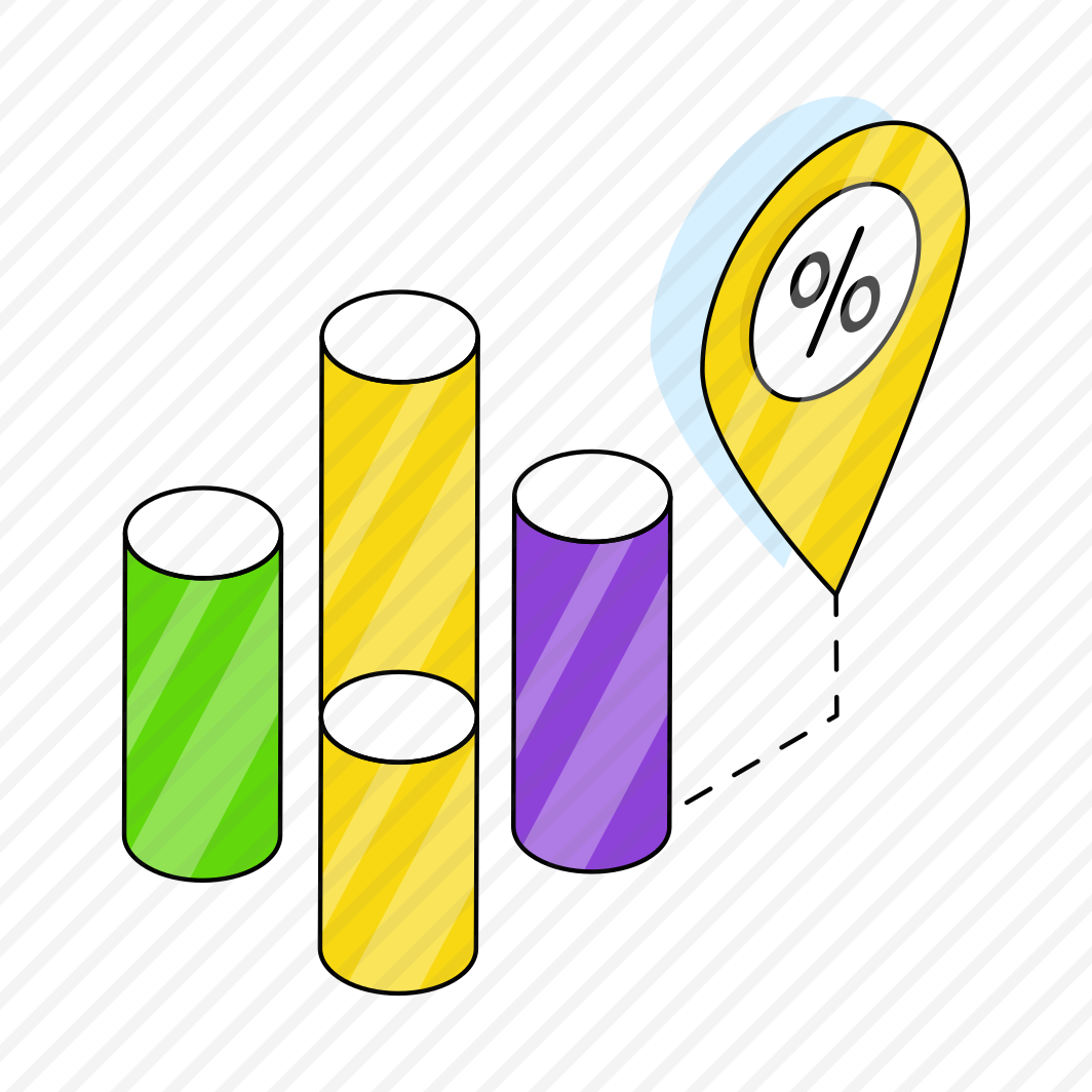 Discount Location, Direction, Gps, Navigation, Pie Chart preview