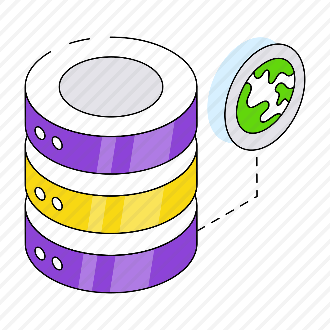 Global Server, Global Dataserver, Global Database, Server Rack, Global Data preview