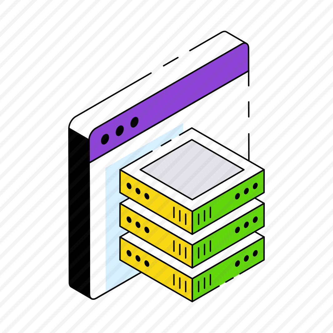 Server Website, Dataserver, Online Server, Server Rack, Online Database  preview