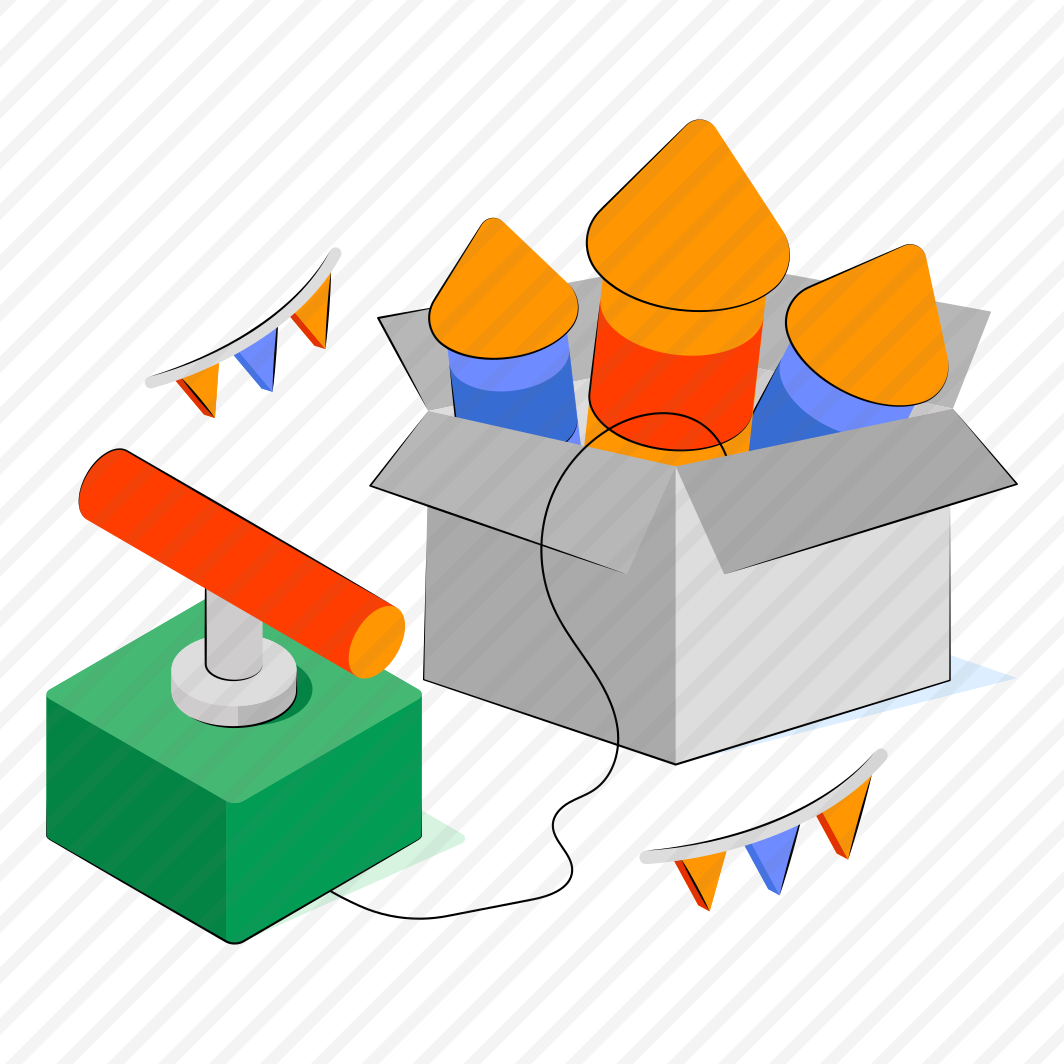 Fire Rocket, Firecrackers, Cracker Box, Celebration, Firework preview