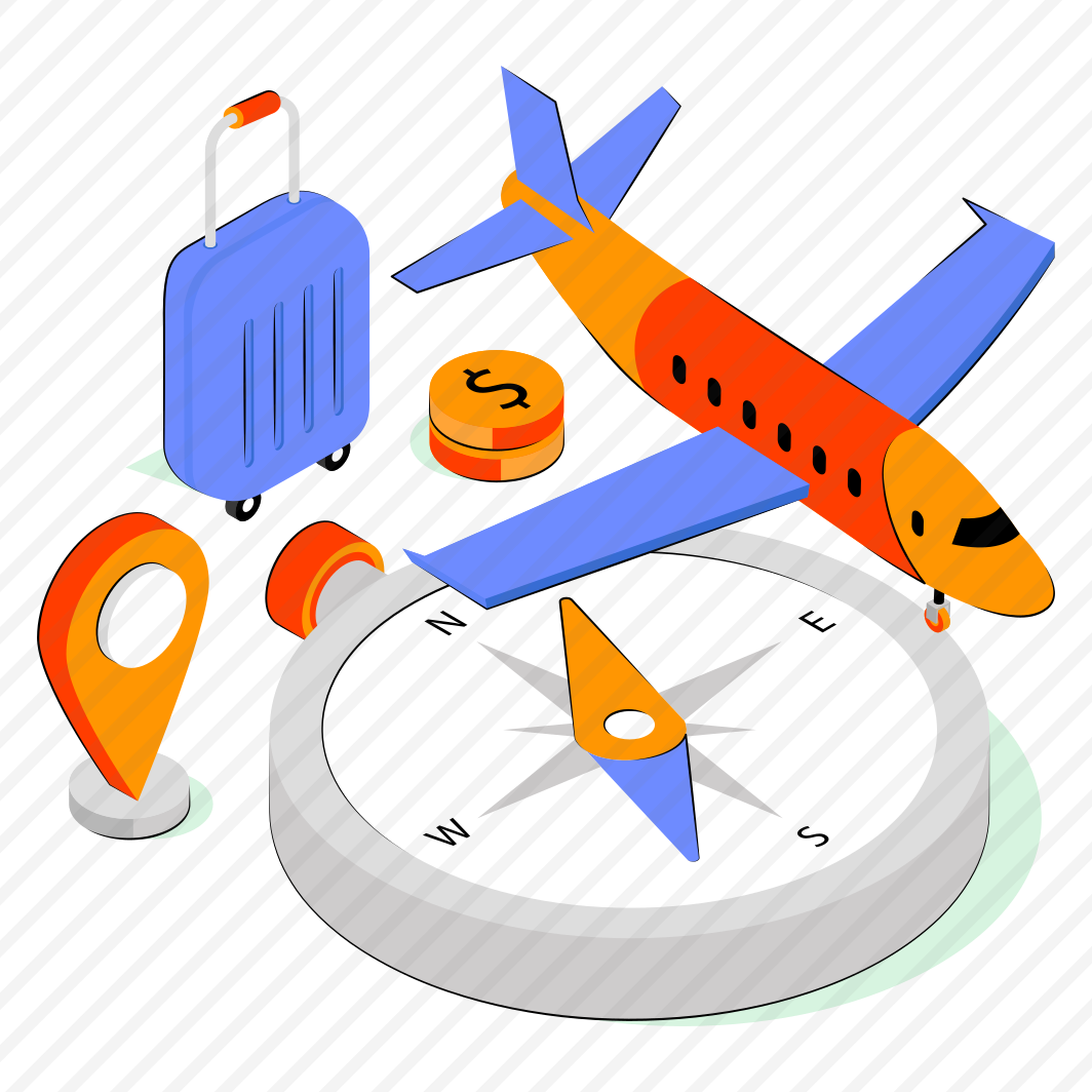 Flight Direction, Flight Location, Plane Location, Flight Tracking, Air Travel  preview