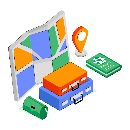 Luggage, Baggage, Briefcase, Suitcase, Travel Bags,  illustration