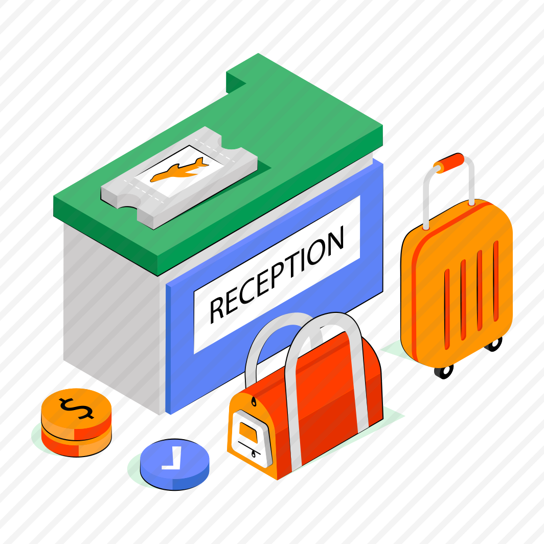 Reception Table, Reception Desk, Info Table, Info Desk, Front Desk preview