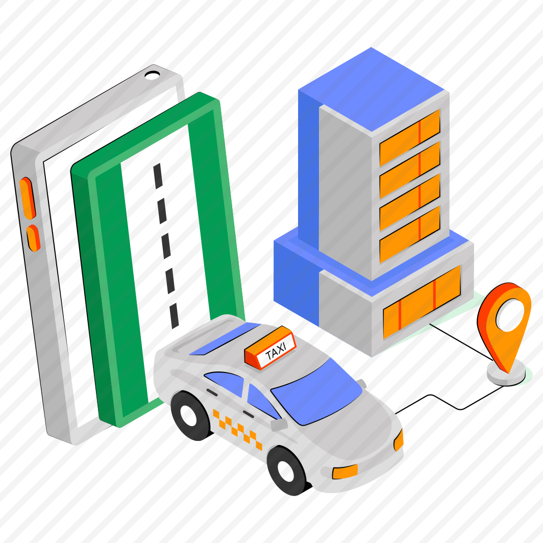 Taxi Location, Car Direction, Gps, Navigation, Car Location  preview