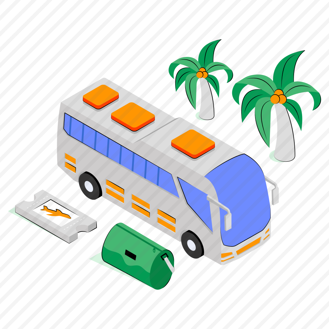 Travel Bus, Coach, Vehicle, Automobile, Automotive,  preview