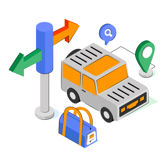 Vehicle Location, Car Direction, Gps, Navigation, Automobile Location  illustration