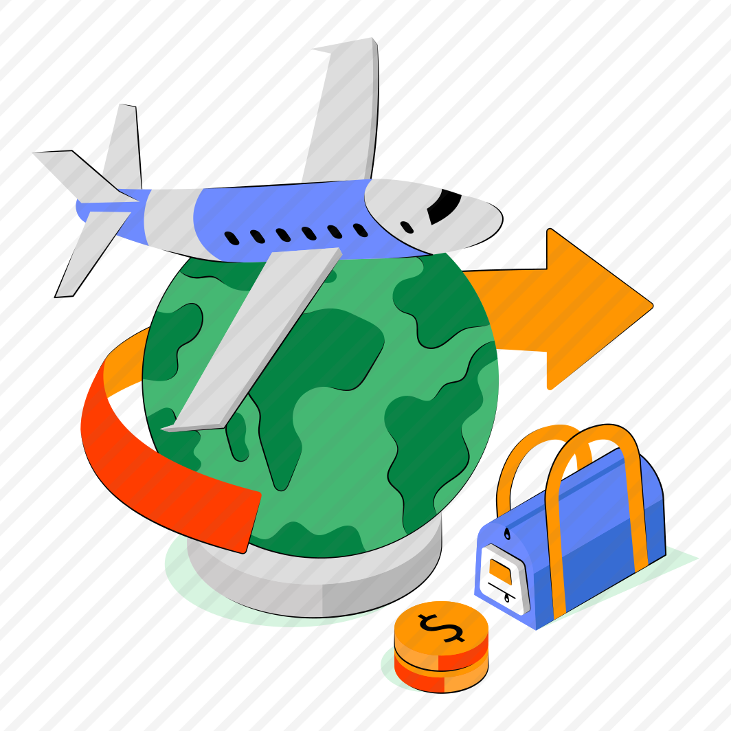 World Tour, World Travel, Travel Round The World, Global Travel, Global Flight  preview