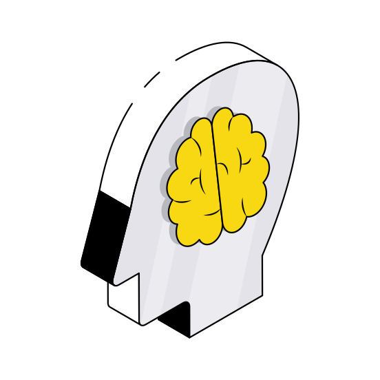 Brain, Cerebrum, Human Organ, Intelligence, Human Mind,  illustration