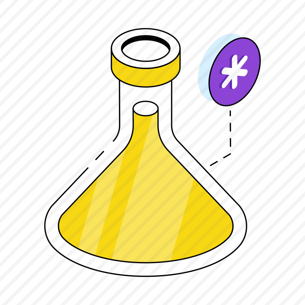 Chemical Flask, Lab Apparatus, Experiment, Lab Equipment, Laboratory Tool preview