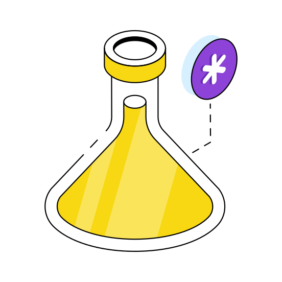Chemical Flask, Lab Apparatus, Experiment, Lab Equipment, Laboratory Tool, illustration