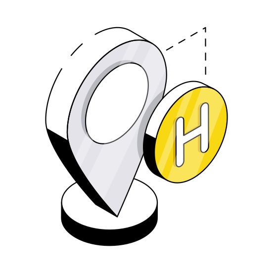 Hospital Location, Medical Direction, Gps, Navigation, Geolocation,  illustration