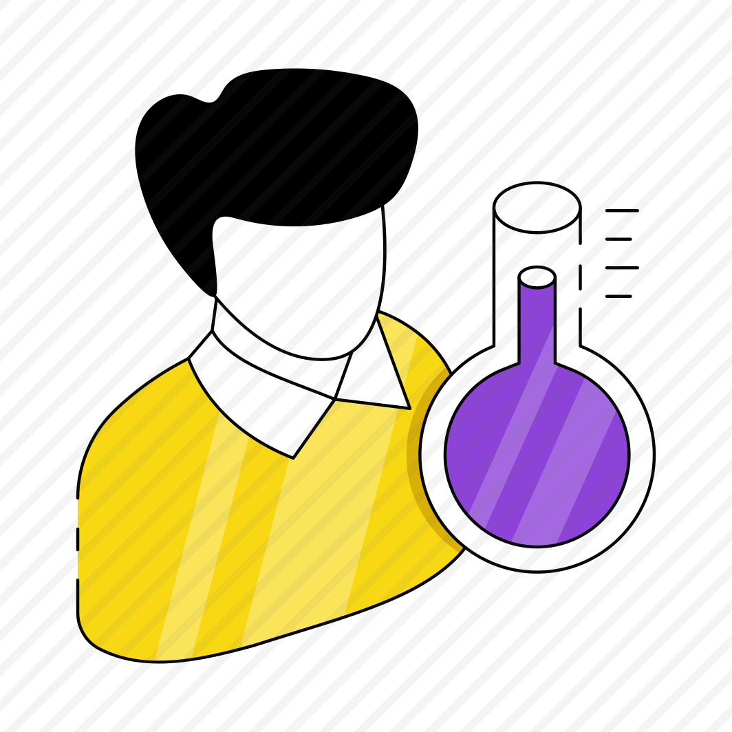 Lab Technician, Chemical Reaction, Lab Assistant, Flask, Experiment  preview