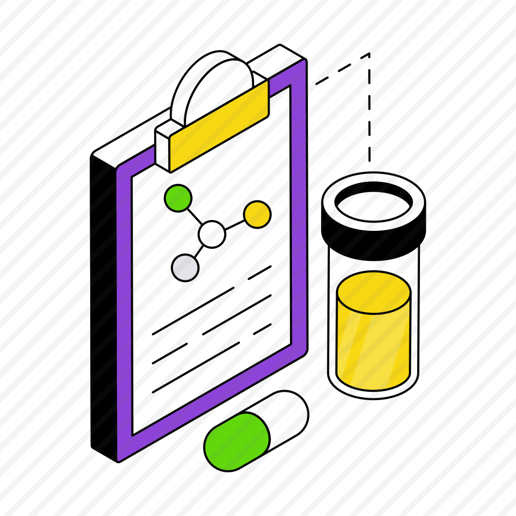 Lab Test, Lab Report, Sample Tube, Lab Result, Checklist  preview