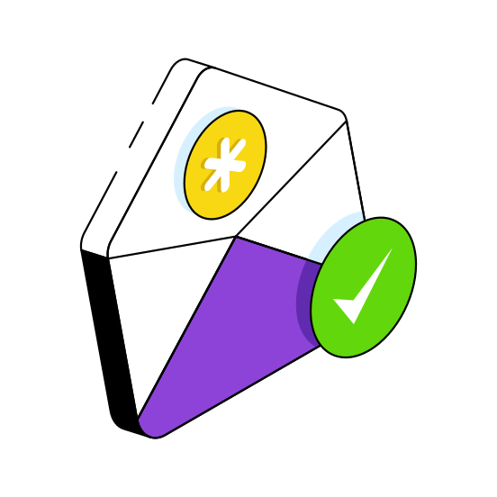 Medical Mail, Email, Correspondence, Letter, Envelope,  illustration