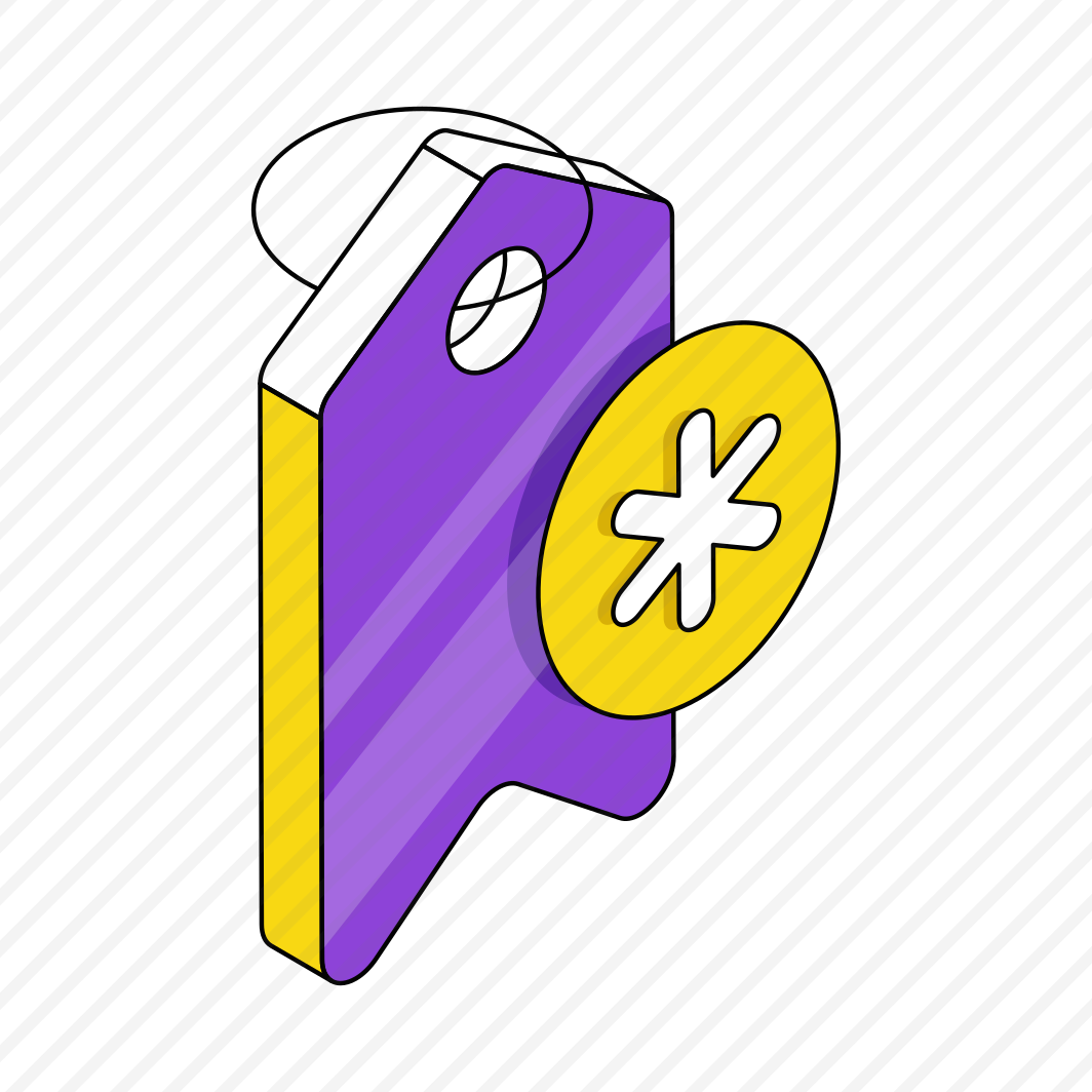 Medical Tag, Medical Label, Medical Coupon, Medical Emblem, Healthcare Tag,  preview