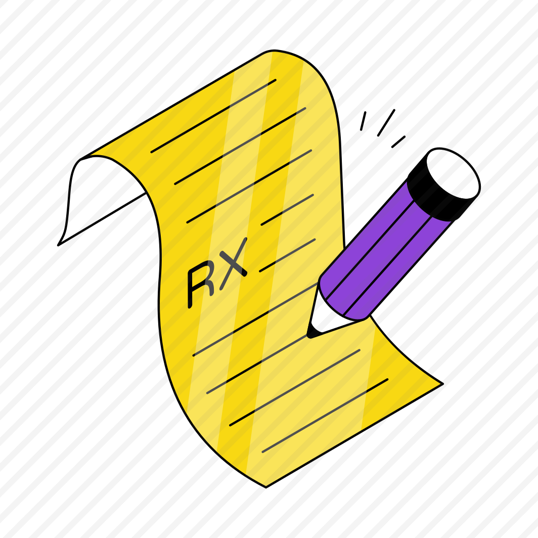 Prescription Writing, Medical Report, Rx, Medical Instruction, Medical Recommendation preview