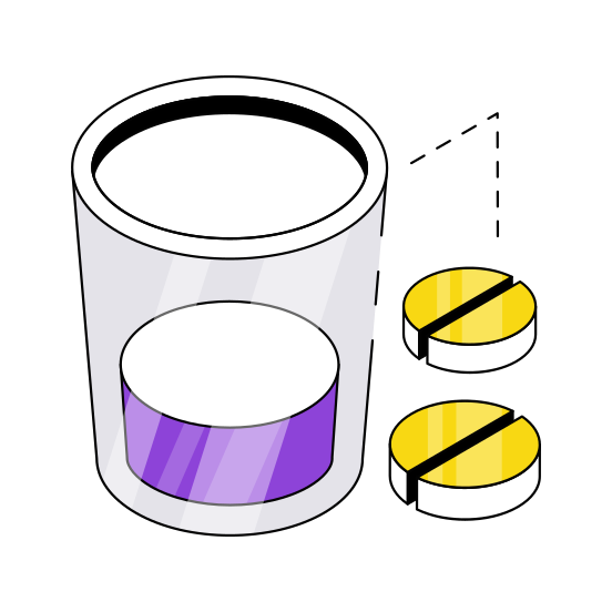 Taking Medicine, Pill, Tablet, Capsule, Taking Pills,  illustration