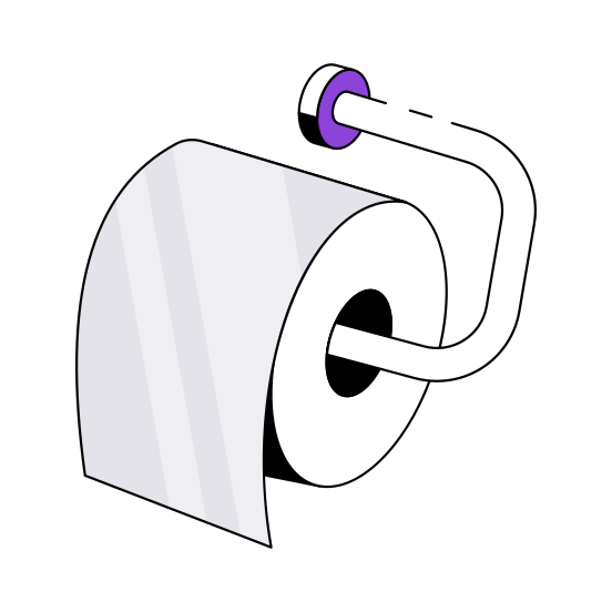 Tissue Roll, Hygiene, Cleaning Paper, Tissue Papers, Napkins illustration