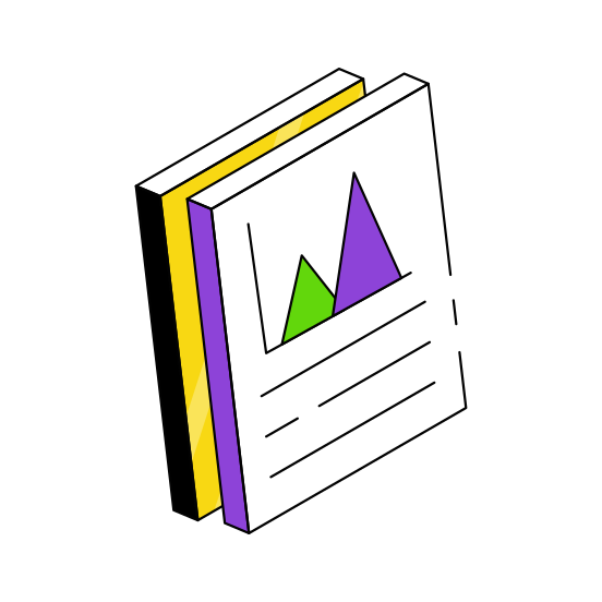 Business Report, Statistics Report, Data Report, Statistics, Infographic  illustration