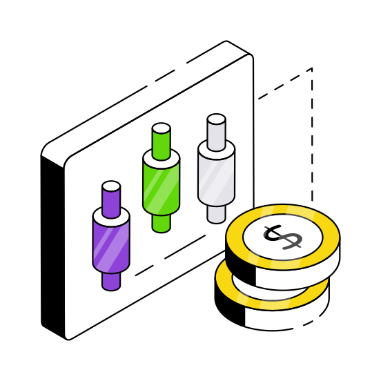 Data Analytics, Infographic, Statistics, Financial Chart, Financial Graph  illustration