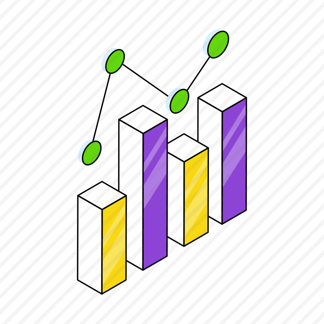 Data Analytics, Infographic, Statistics, Polyline Chart, Polyline Graph  preview