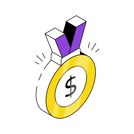 Medal, Award, Reward, Financial Achievement, Success illustration