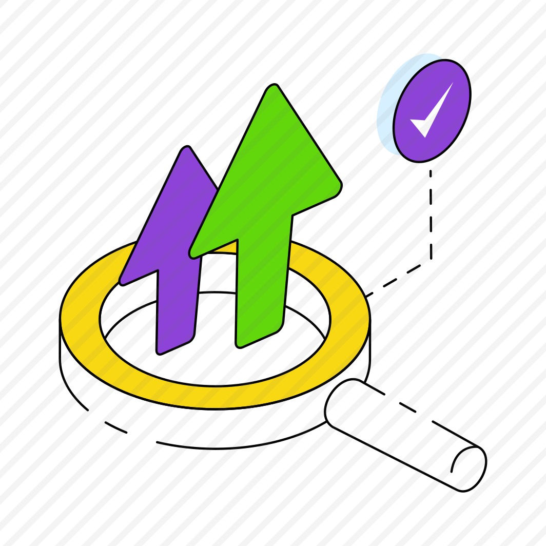 Search Upward Arrows, Growth Arrows, Analytics, Infographic, Station  preview