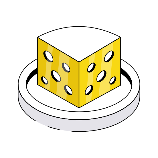 Cheese Block, Cheese Slice, Butter Block, Dairy Product, Food illustration
