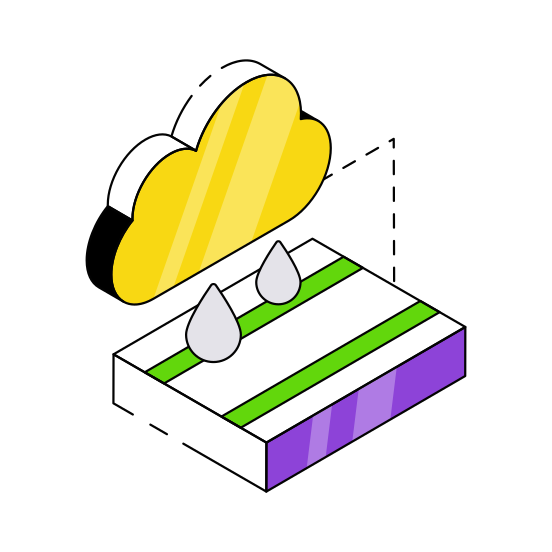 Cloud Raining, Rainfall, Rainy Weather, Forecast, Meteorology, illustration