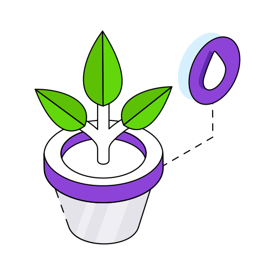 Indoor Plant, Decorative Plant, Houseplant, Potted Plant, Nature  illustration