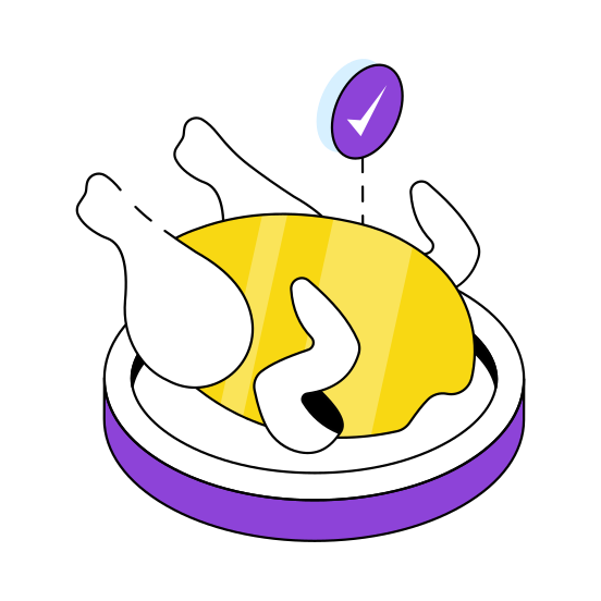 Chicken Turkey, Chicken Tray, Spicy Food, Edible, Meal illustration