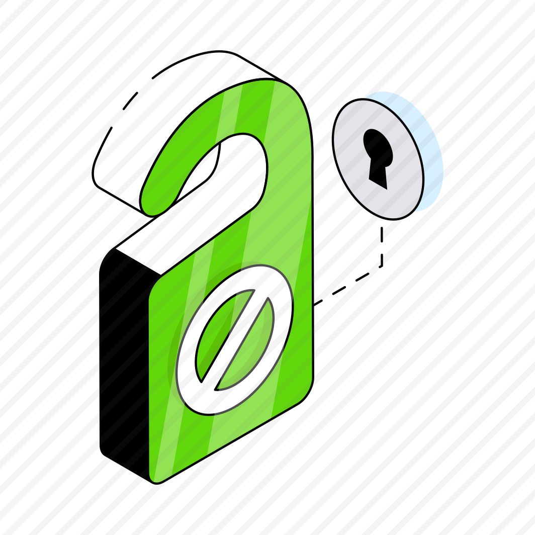 Door Hanger Knob, Door Knob, Do Not Disturb, Hanging Sign, Hotel Hanger Knob,  preview