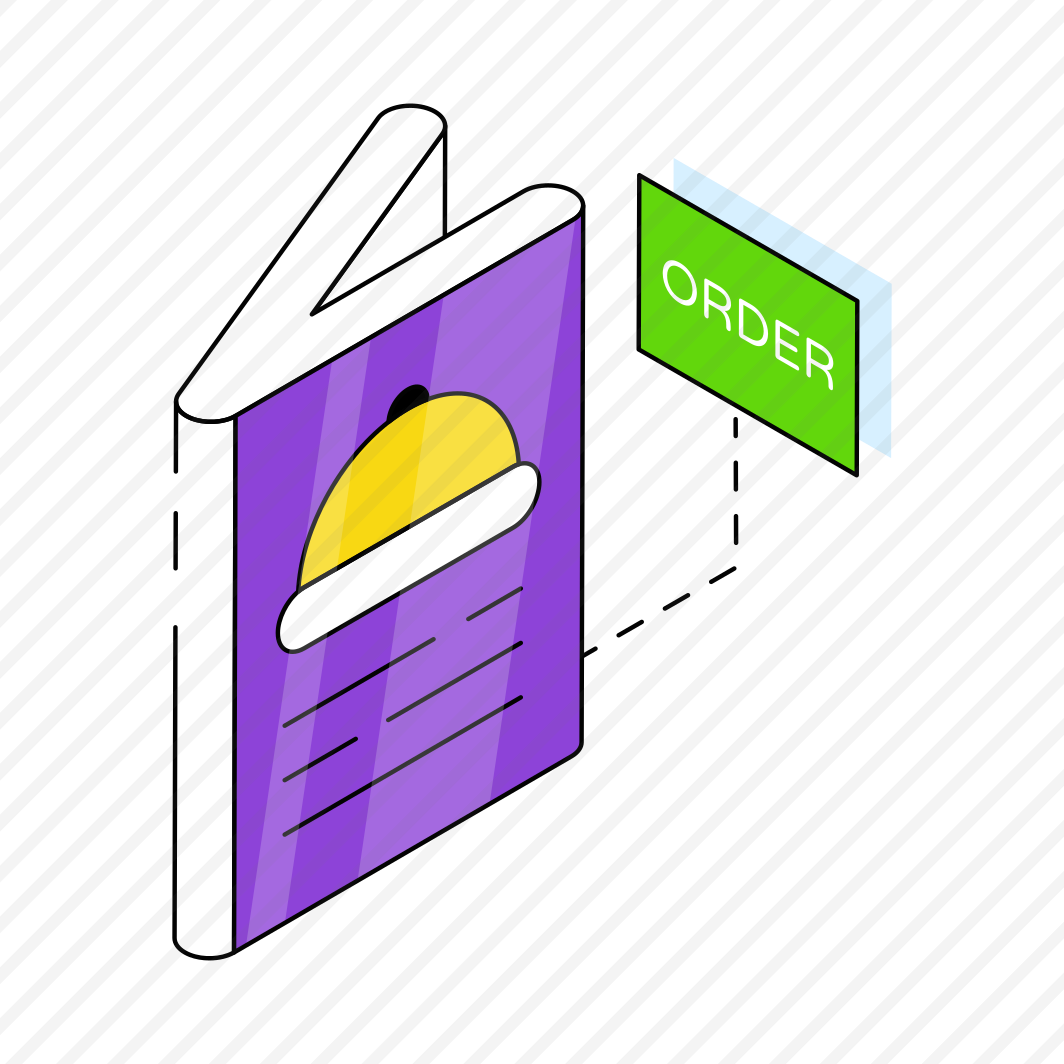 Food Menu, Menu Card, Restaurant Card, Restaurant Menu, Folded Card preview