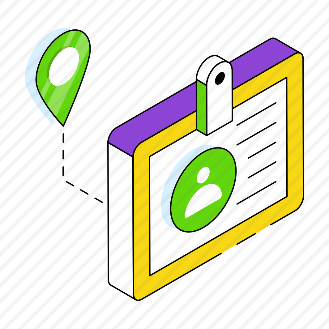 Id Badge, Identity Card, Identification Card, Membership Card, Employee Card preview