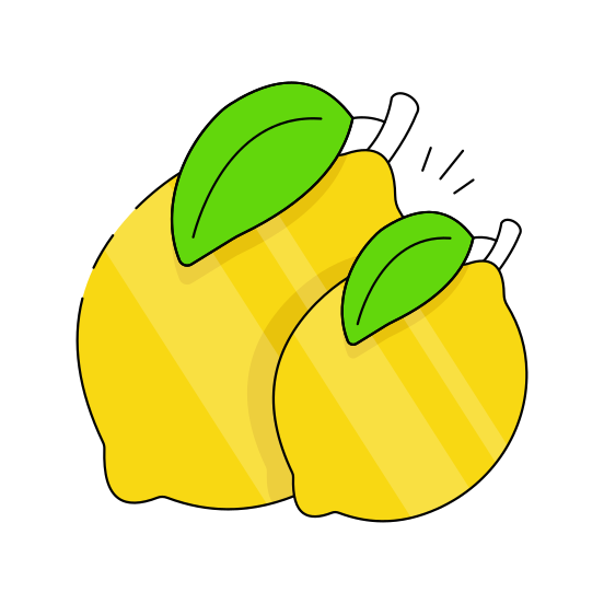 Lemon, Lime, Citrus Fruit, Edible, Eatable  illustration