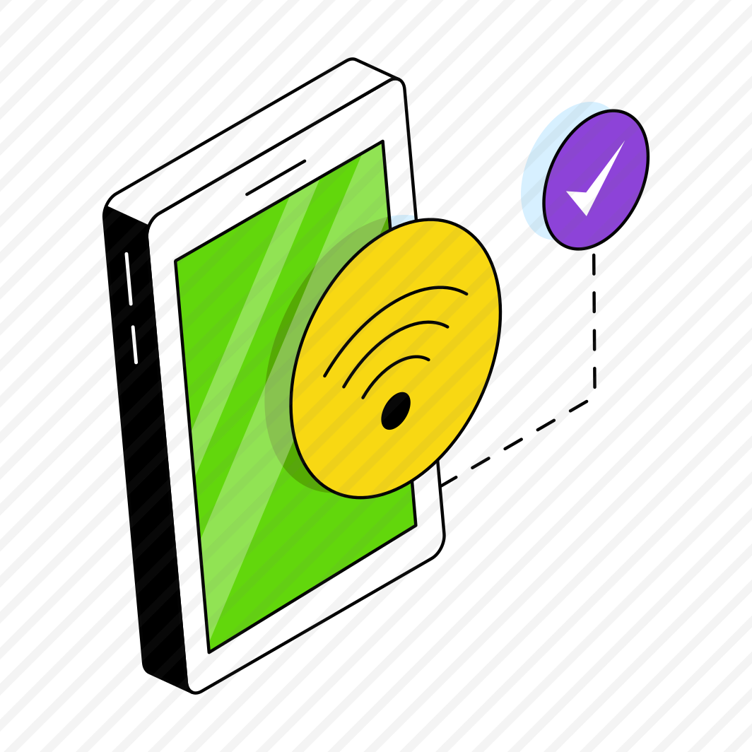 Mobile Wifi, Mobile Internet, Wireless Network, Broadband Connection, Connected Phone  preview