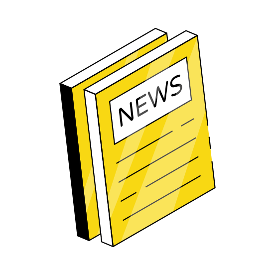 News, Newspaper, Newsletter, Mass Media, Print Media  illustration