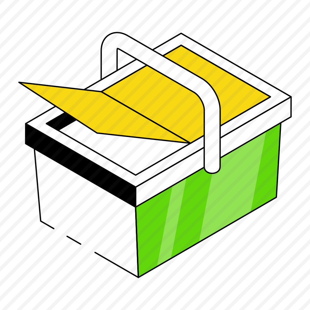 Picnic Basket, Bucket, Container, Hamper, Food Basket  preview