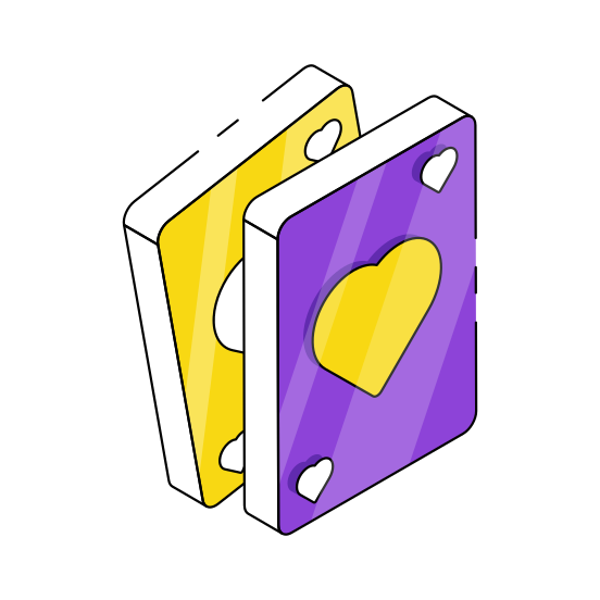 Poker Cards, Playcards, Casino Cards, Gambling, Hobby illustration